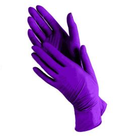 Перчатки нитриловые XL Nitrile, фиолетовые, 100 шт/упак.
